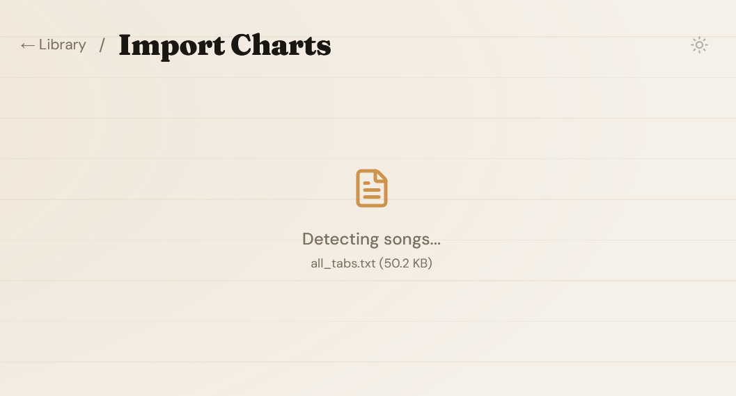 Bulk Import — 2. Detecting...