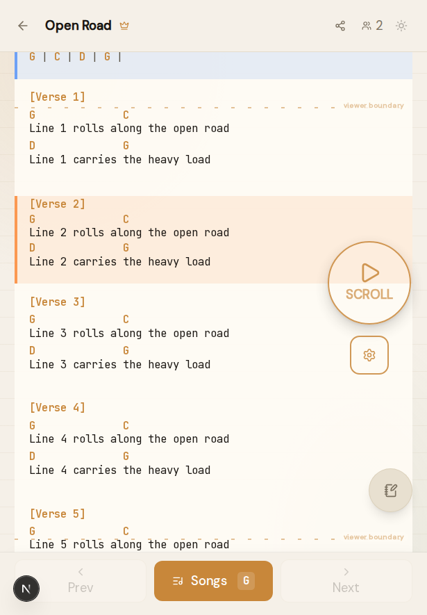 Viewer screen boundaries screenshot
